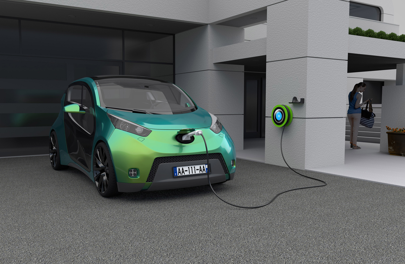 EV Electric Vehicle charging Studio Mitchell